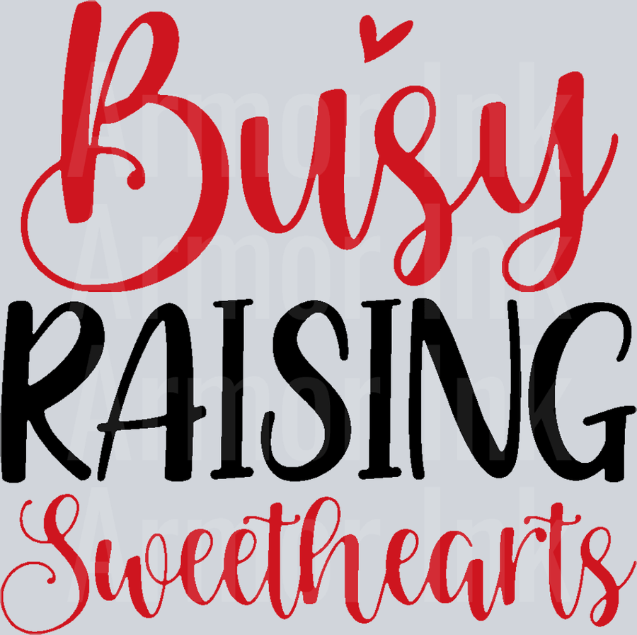 Busy Raising Sweethearts DTF transfer