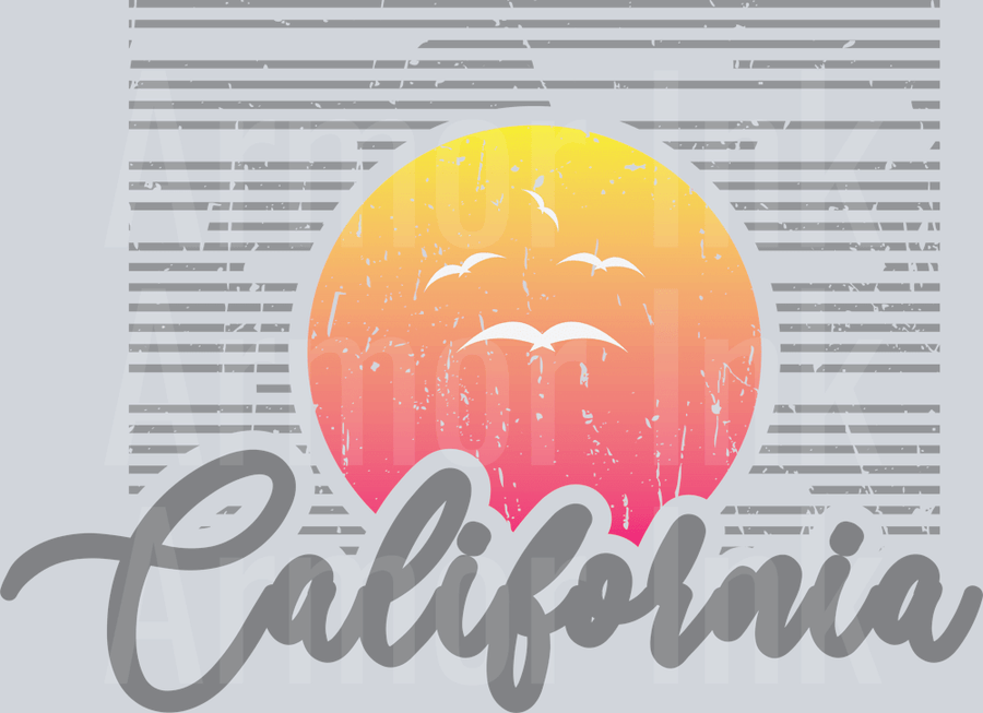 California DTF transfer