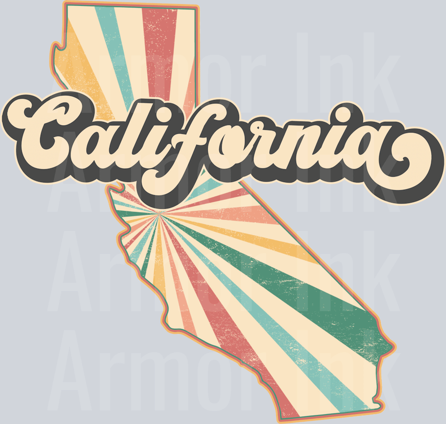 California DTF transfer