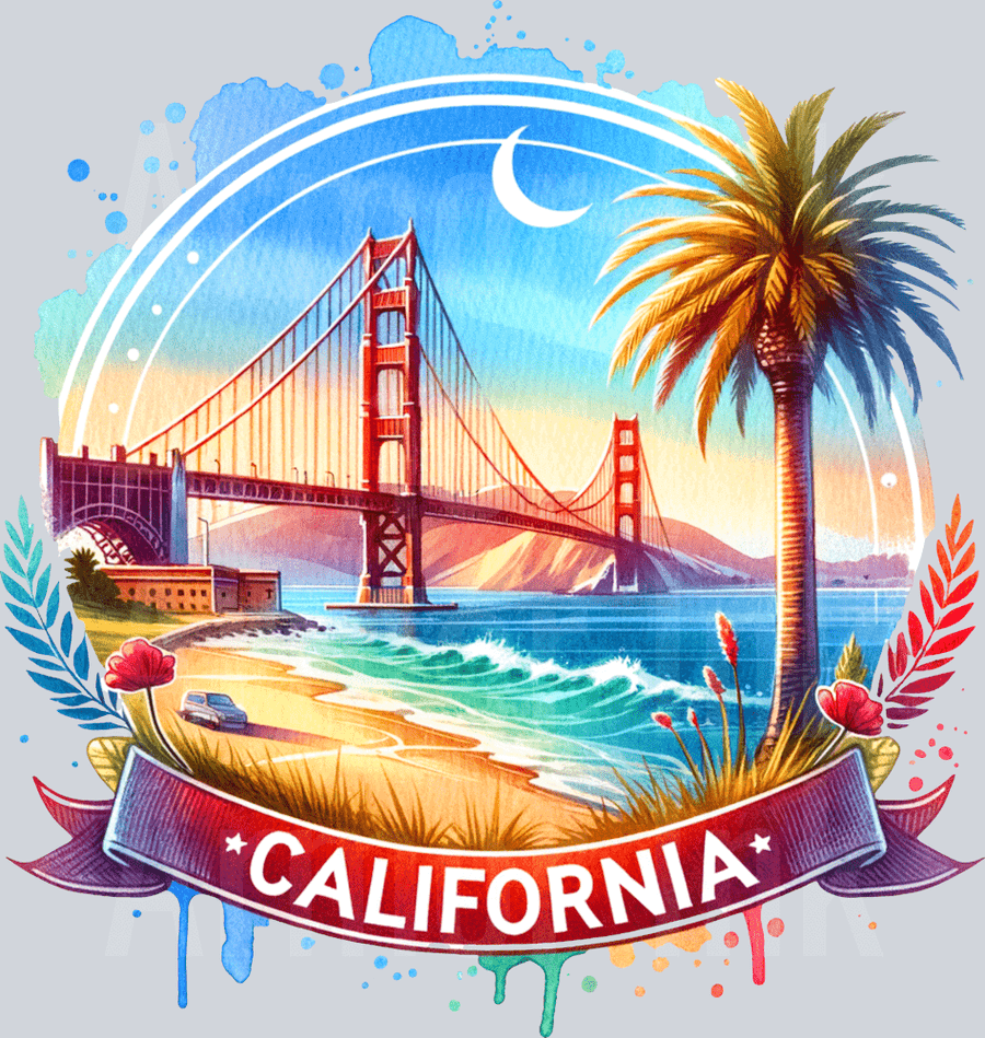California DTF transfer