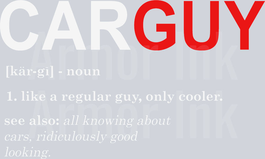 Car Guy DTF transfer