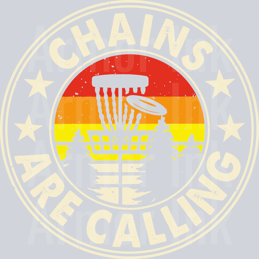 Chains Are Calling DTF transfer