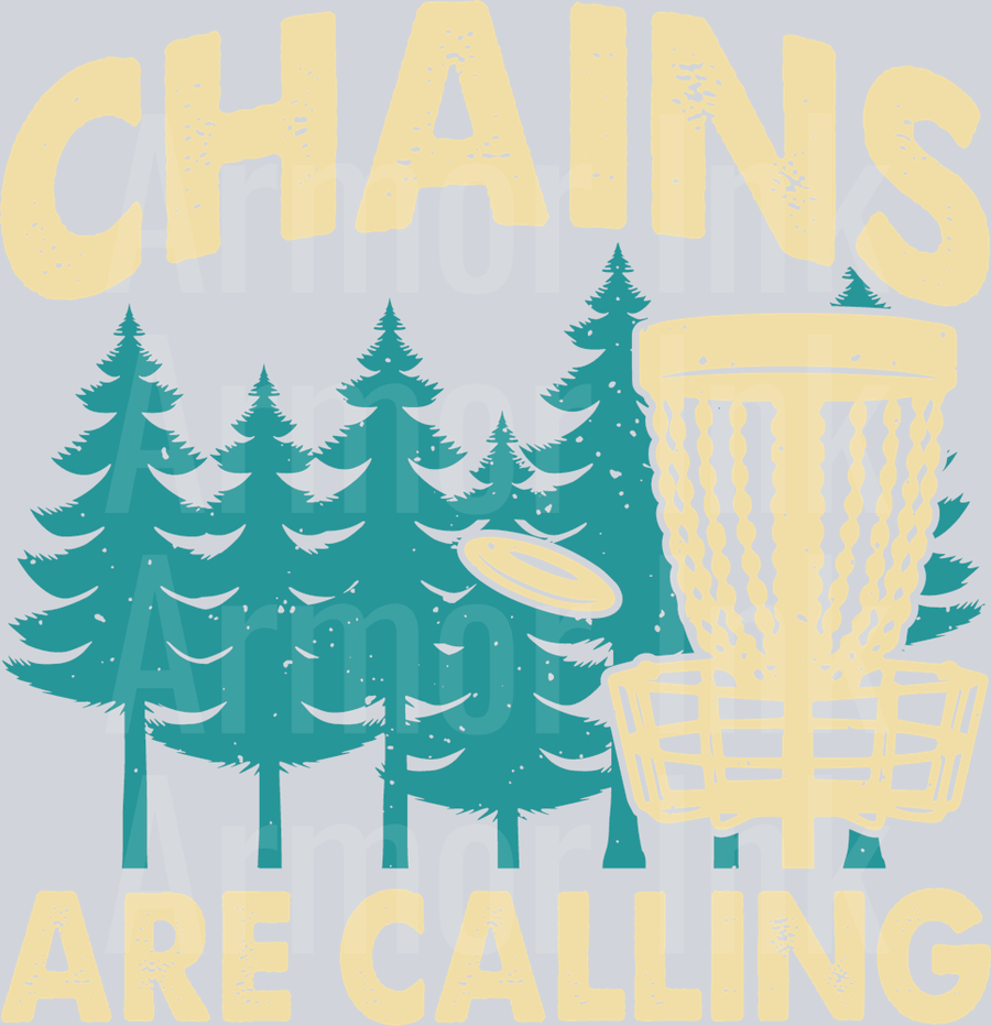 Chains Are Calling DTF transfer