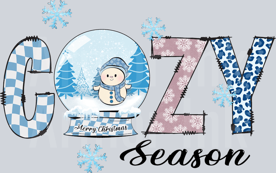 Cozy Season DTF transfer