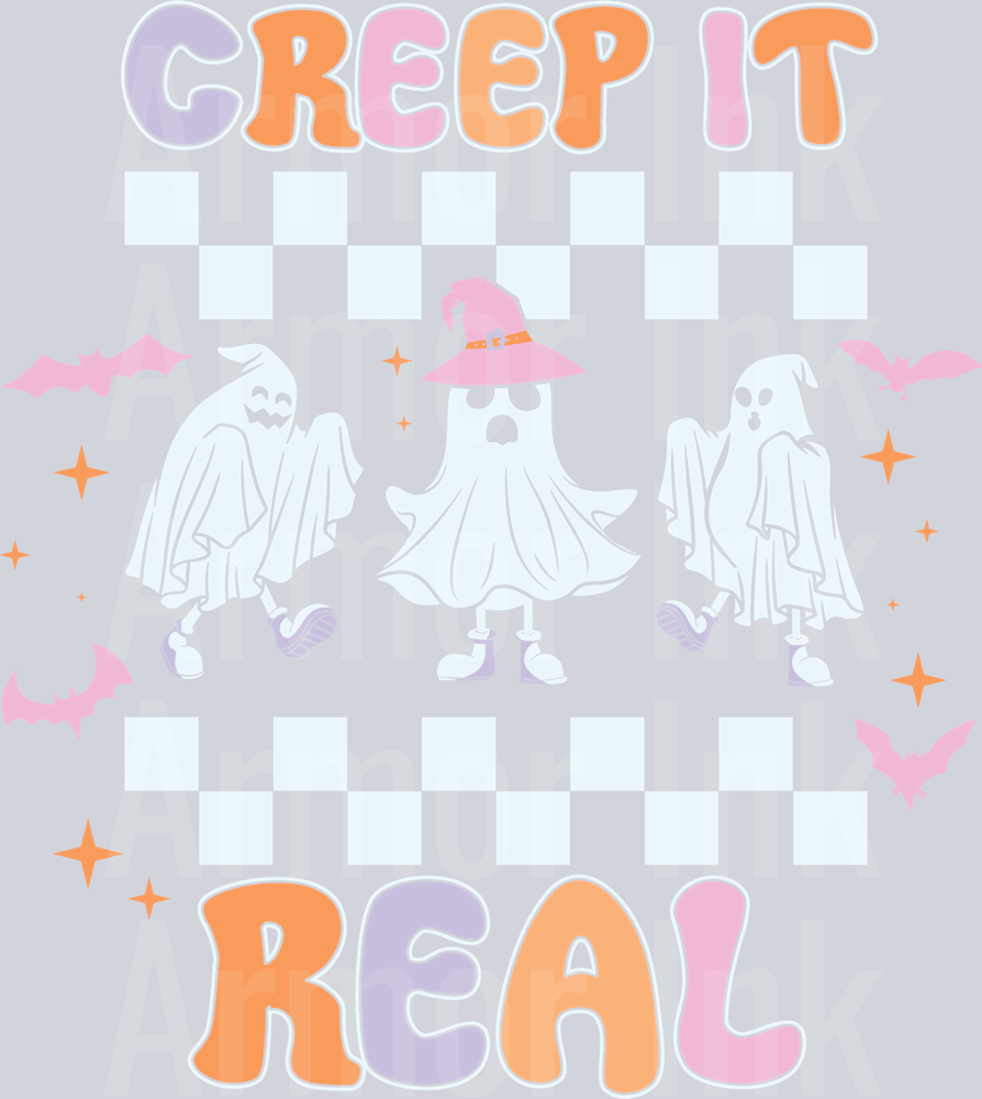 Creep It Real DTF transfer