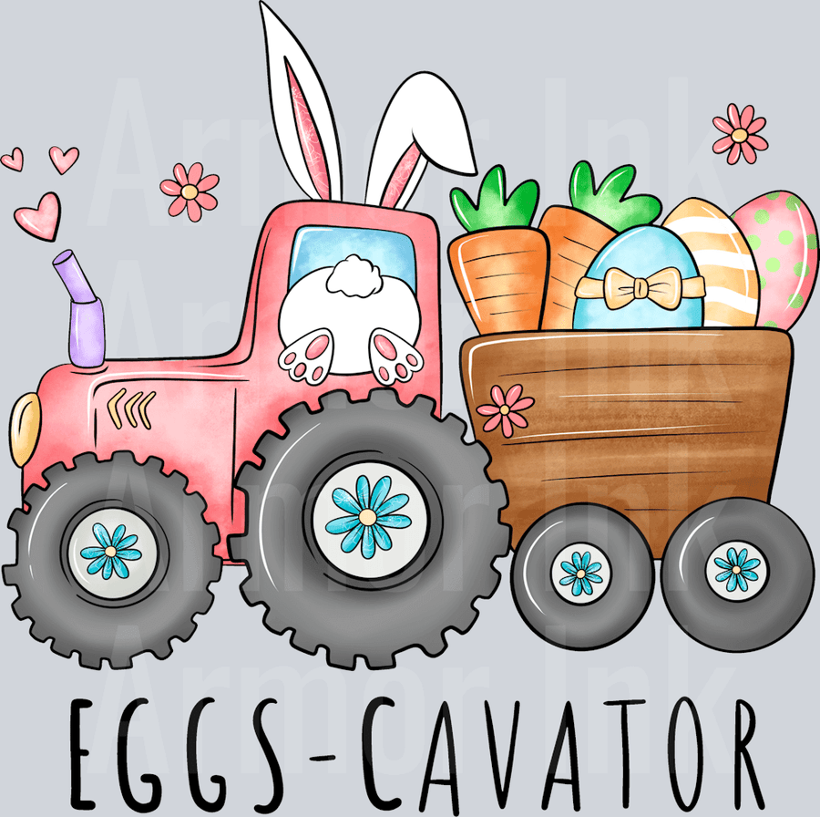 Eggs-cavator DTF transfer