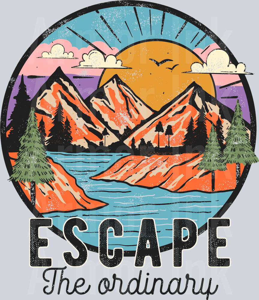 Escape The Ordinary DTF transfer