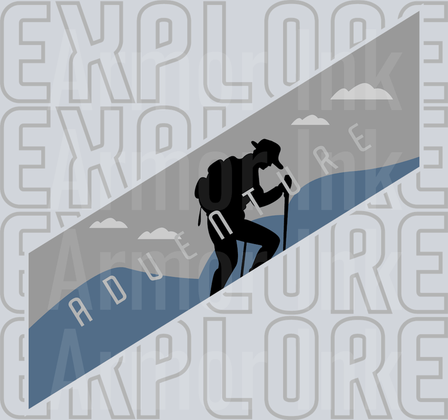 Explore Adventure DTF transfer