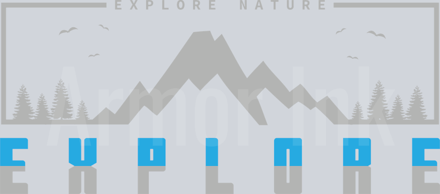 Explore Nature DTF transfer