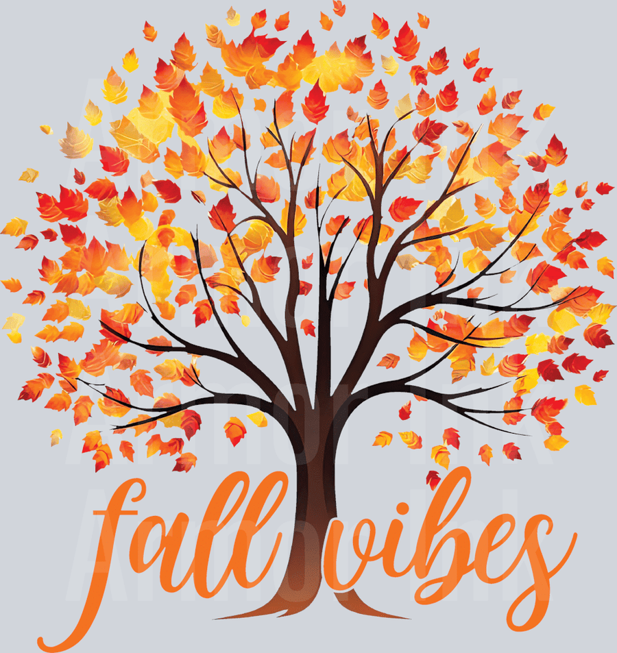 Fall Vibes DTF transfer