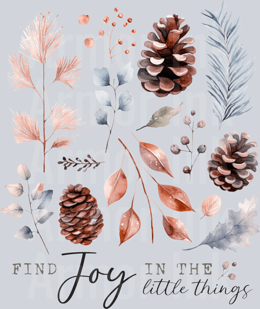 Find Joy In The Little Things DTF transfer