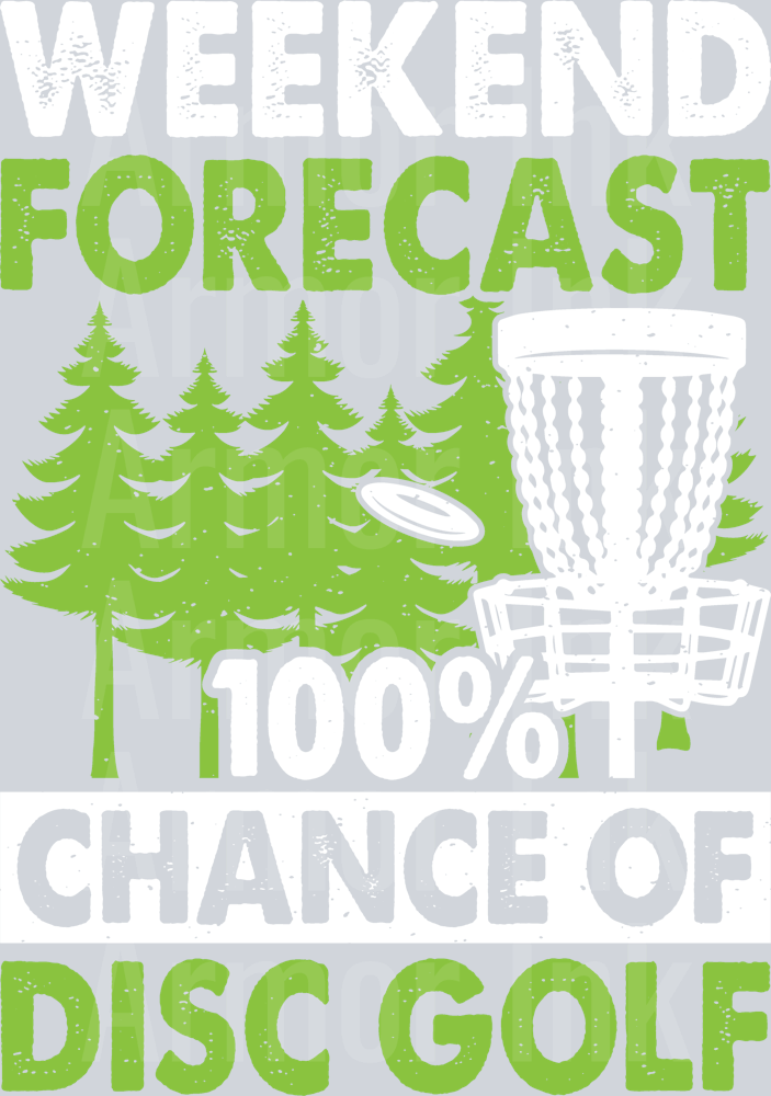Forecast Disc Golf DTF transfer
