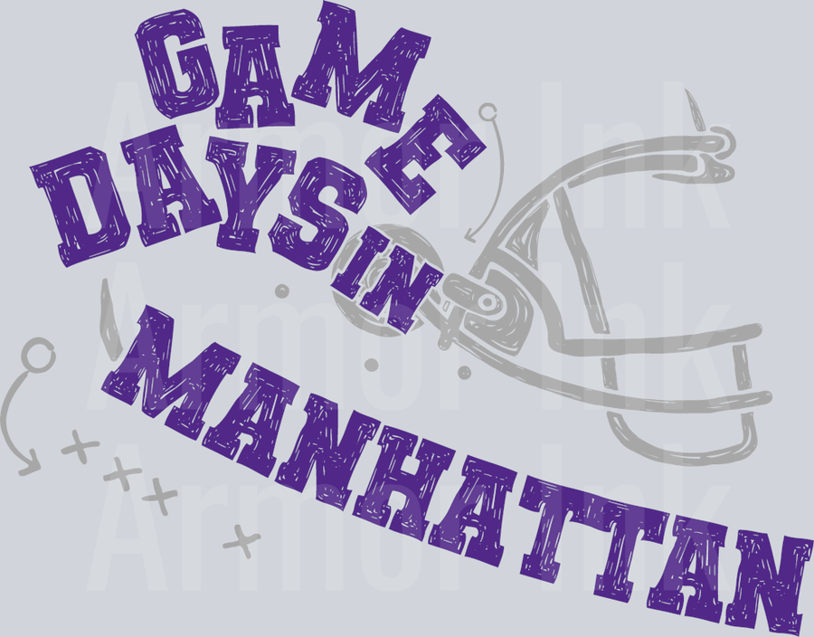 Game Days In Manhattan DTF transfer