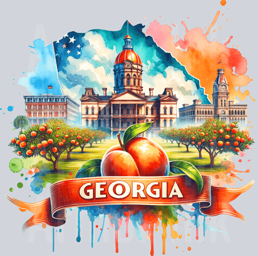 Georgia DTF transfer