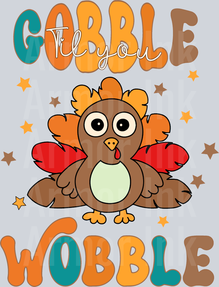 Gobble Gobble DTF transfer