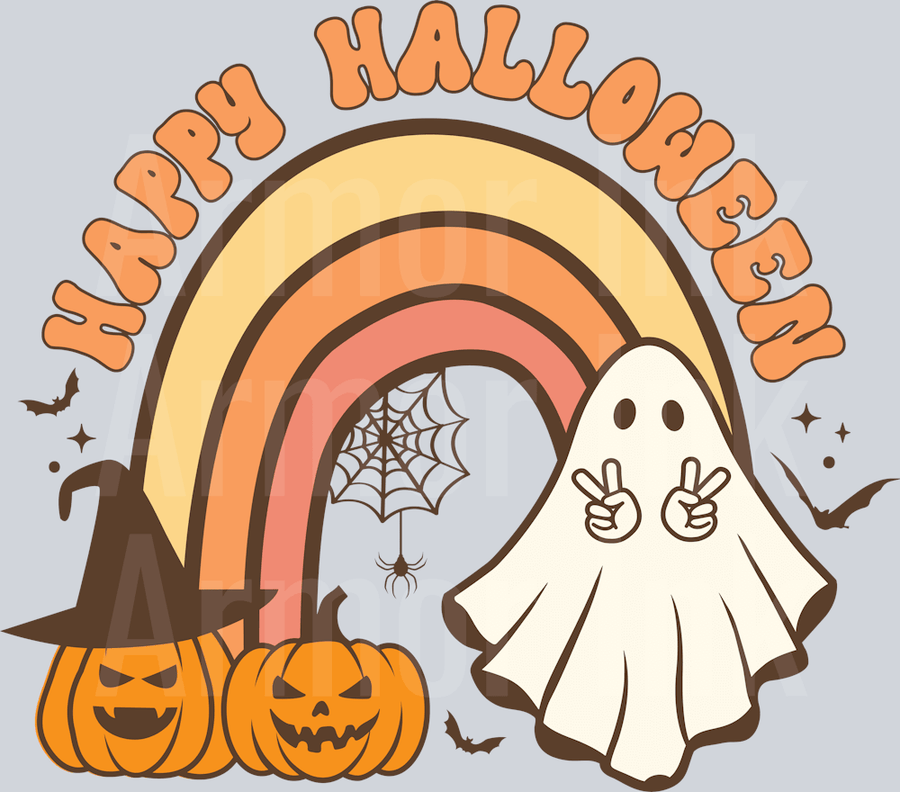 Happy Halloween DTF transfer