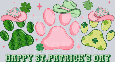 Happy St.Patricks Day DTF transfer