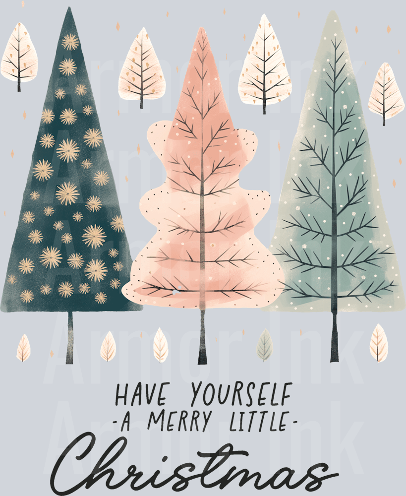 Have Yourself a Merry Little Christmas DTF transfer