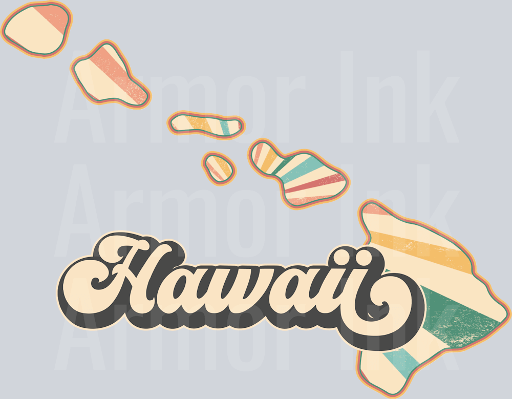 Hawaii DTF transfer
