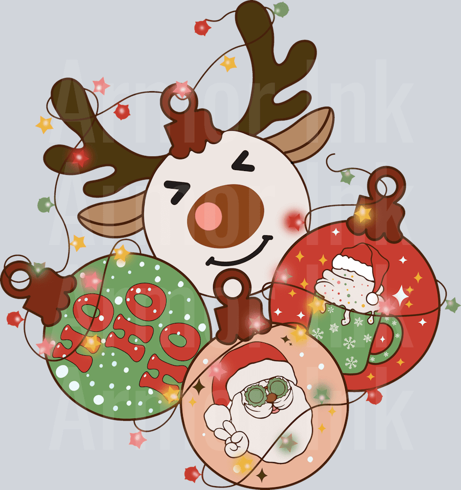 Ho Ho Ho DTF transfer