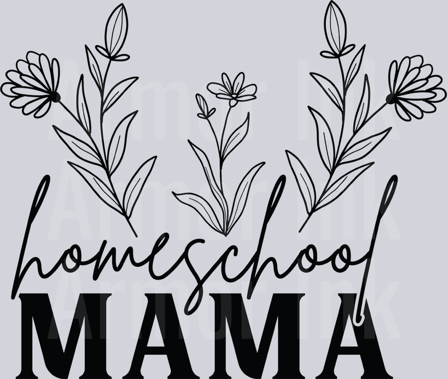 Homeschool Mama DTF transfer
