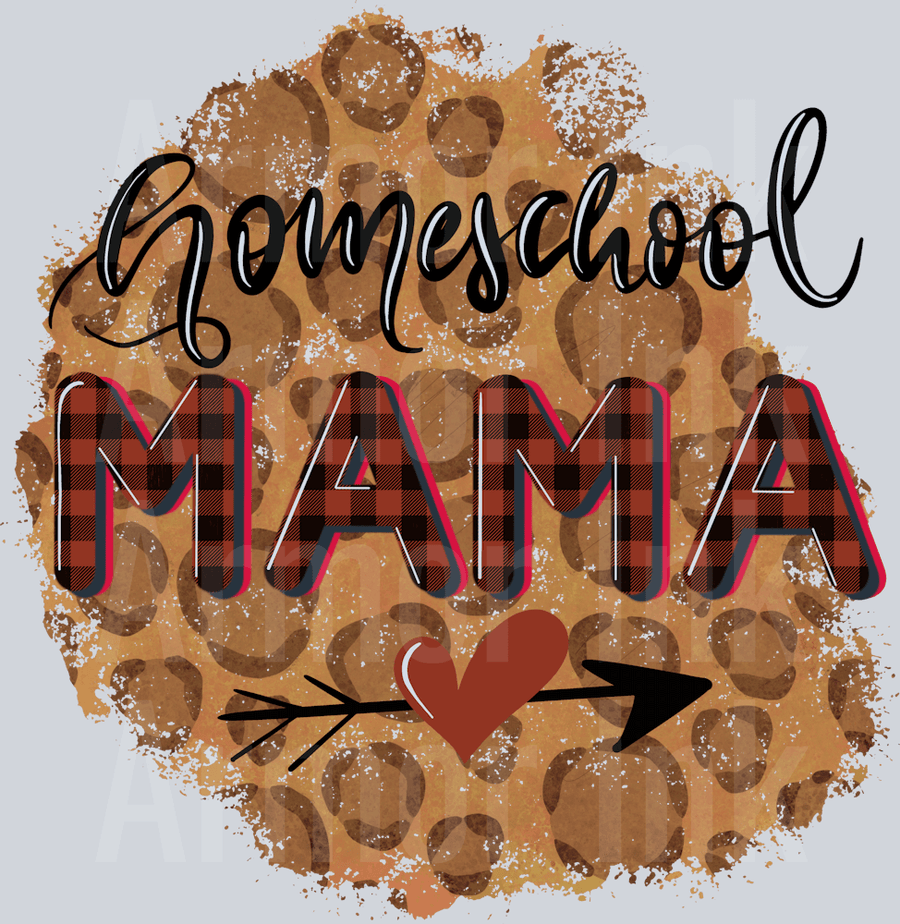 Homeschool Mama DTF transfer