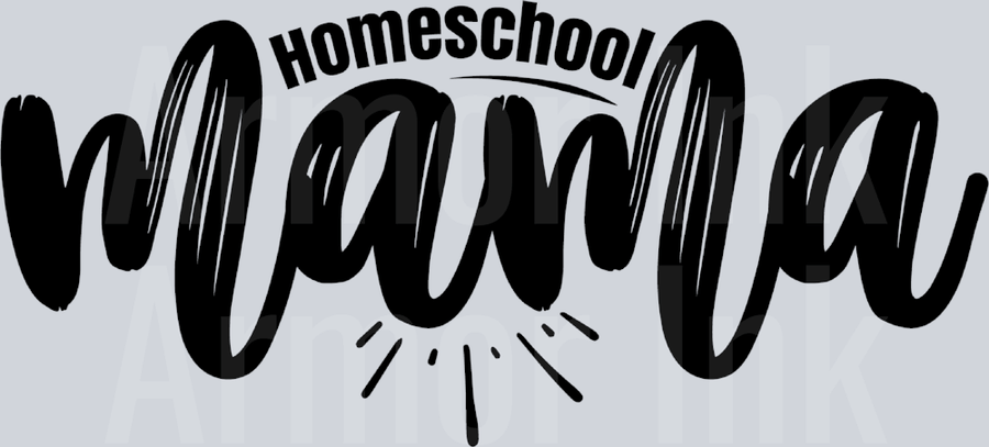 Homeschool Mama DTF transfer
