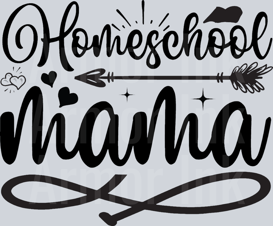 Homeschool Mama DTF transfer