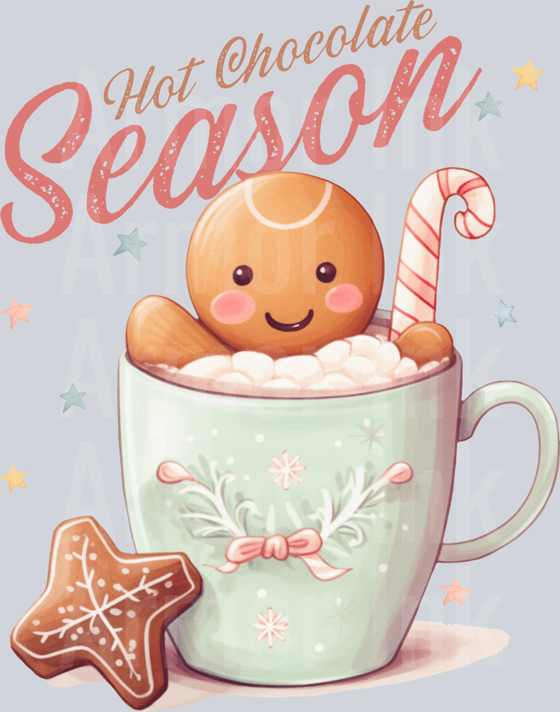 Hot Chocolate Season DTF transfer