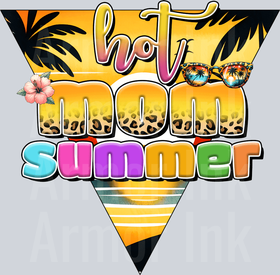 Hot Mom Summer DTF transfer