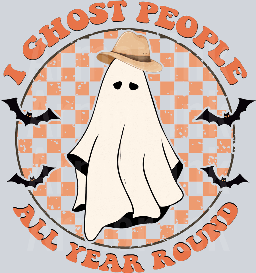 I Ghost People All Year Round DTF transfer