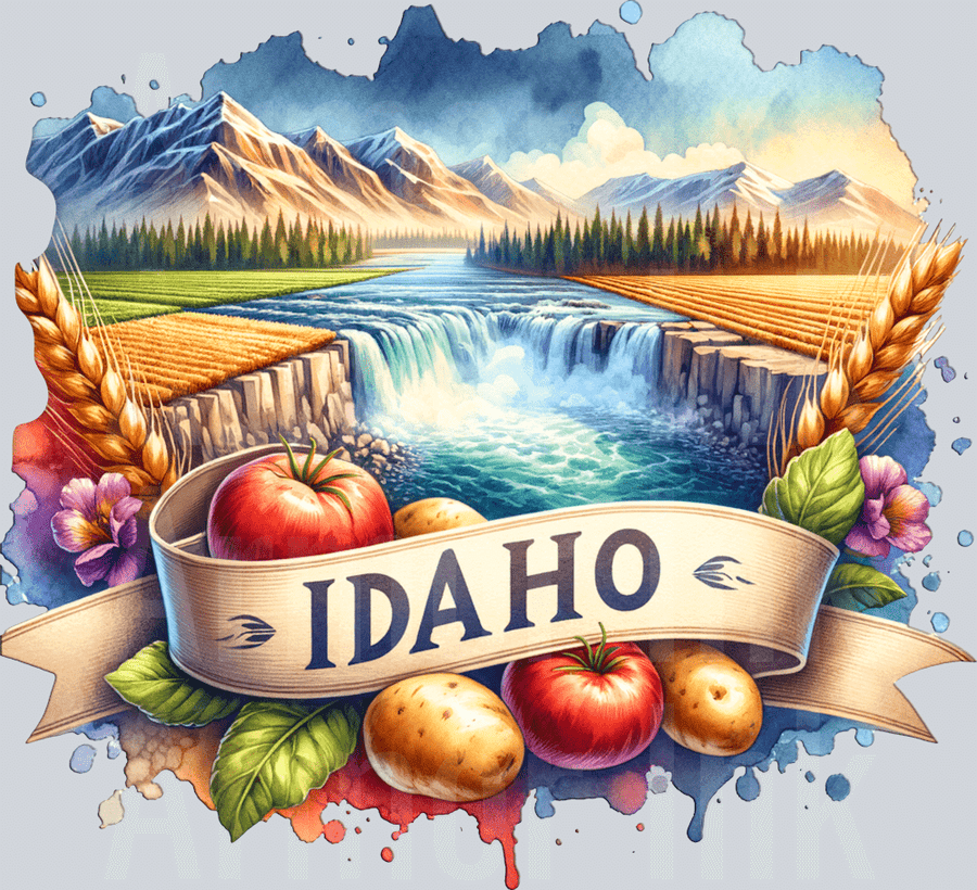 Idaho DTF transfer