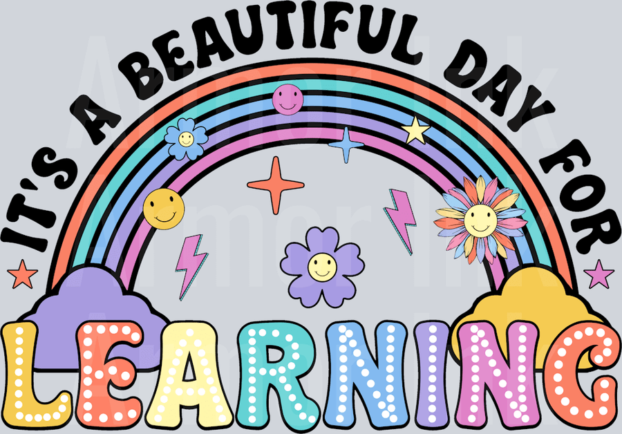 Its a Beautiful Day for Learning DTF transfer
