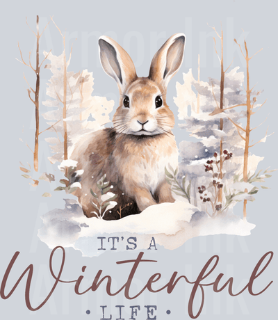 It's A Winterful Life DTF transfer