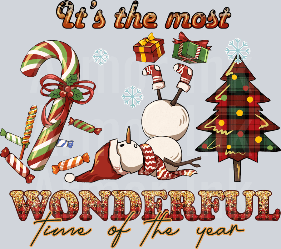 It's The Most Wonderful Time Of The Year DTF transfer