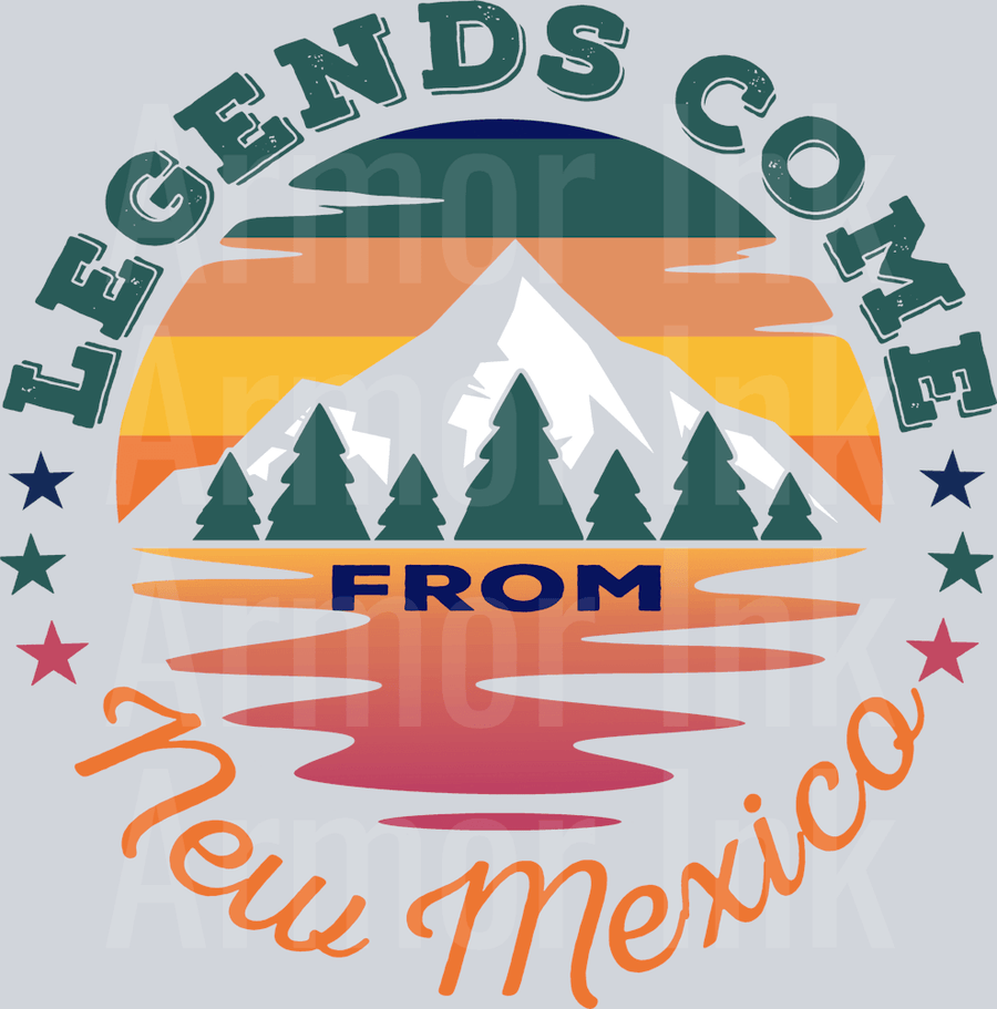 Legends Come From New Mexico DTF transfer