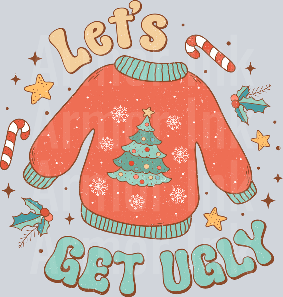 Lets get Ugly DTF transfer