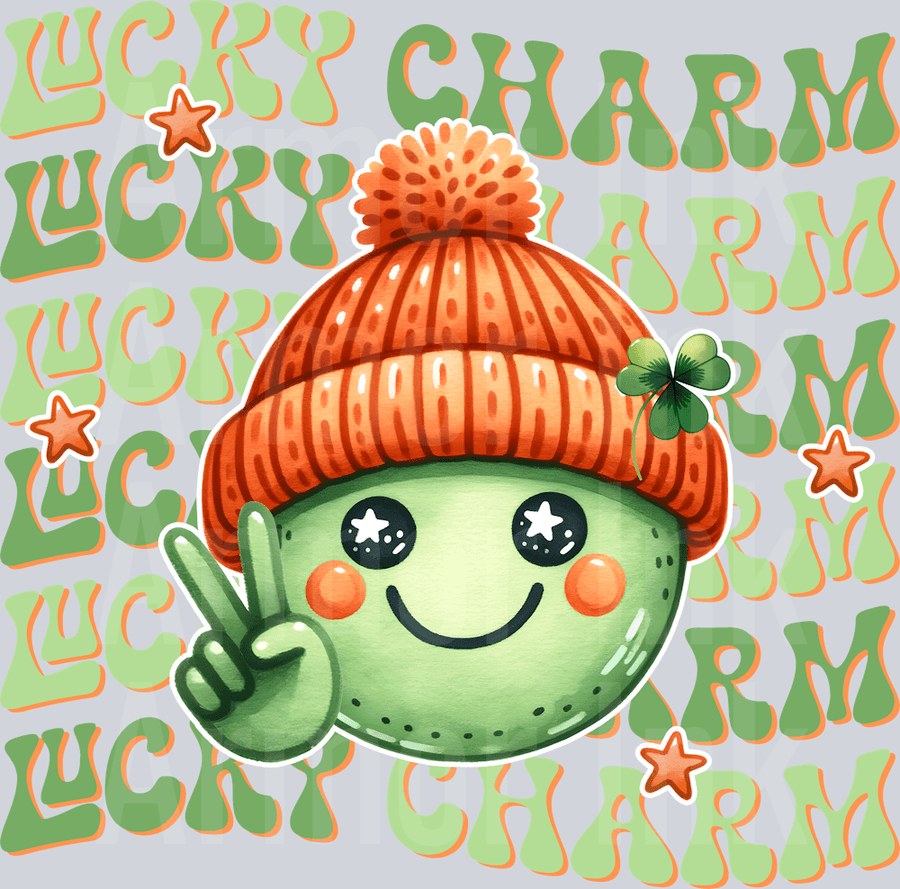 Lucky Charm DTF transfer