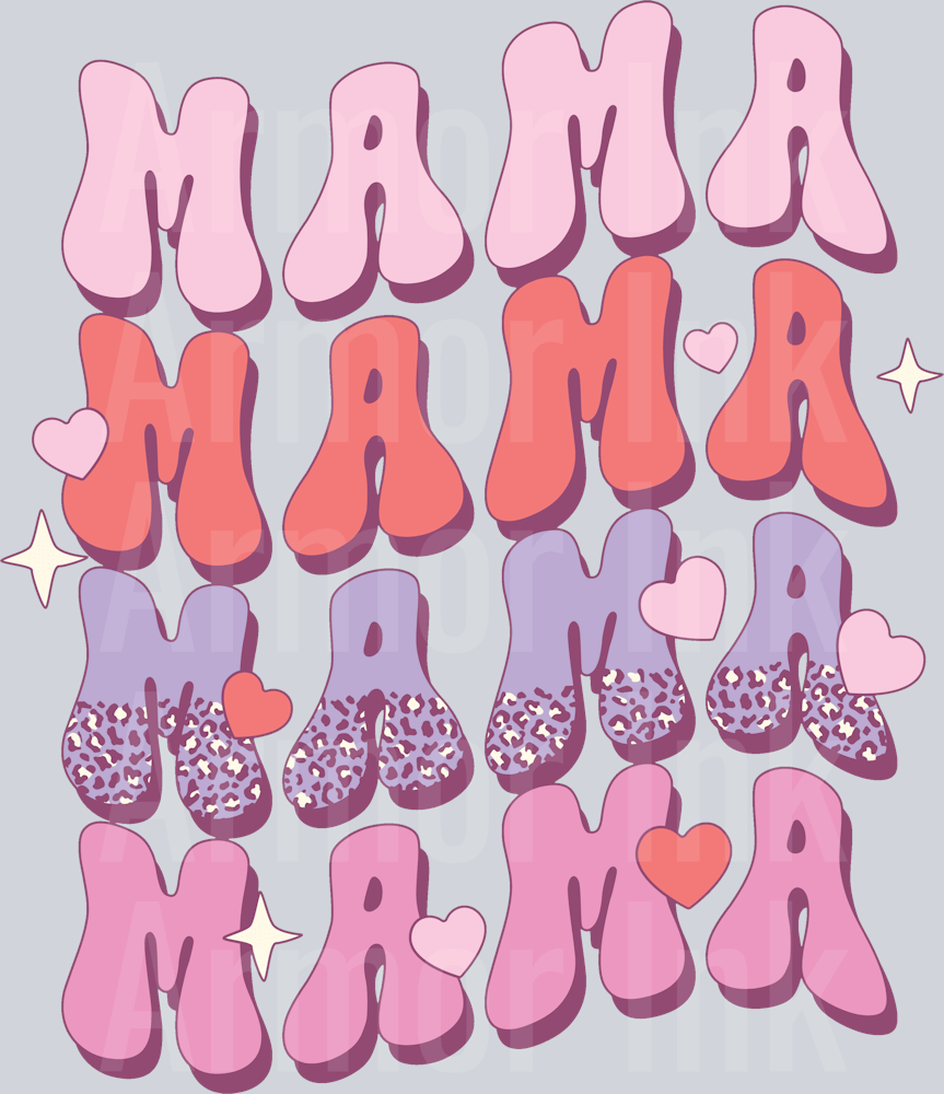 Mama DTF transfer