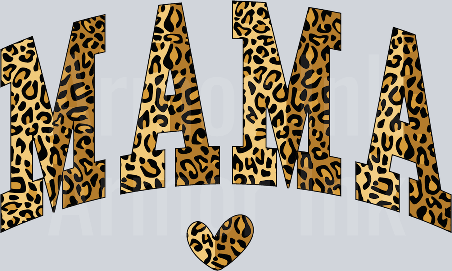MAMA LEOPARD DTF transfer