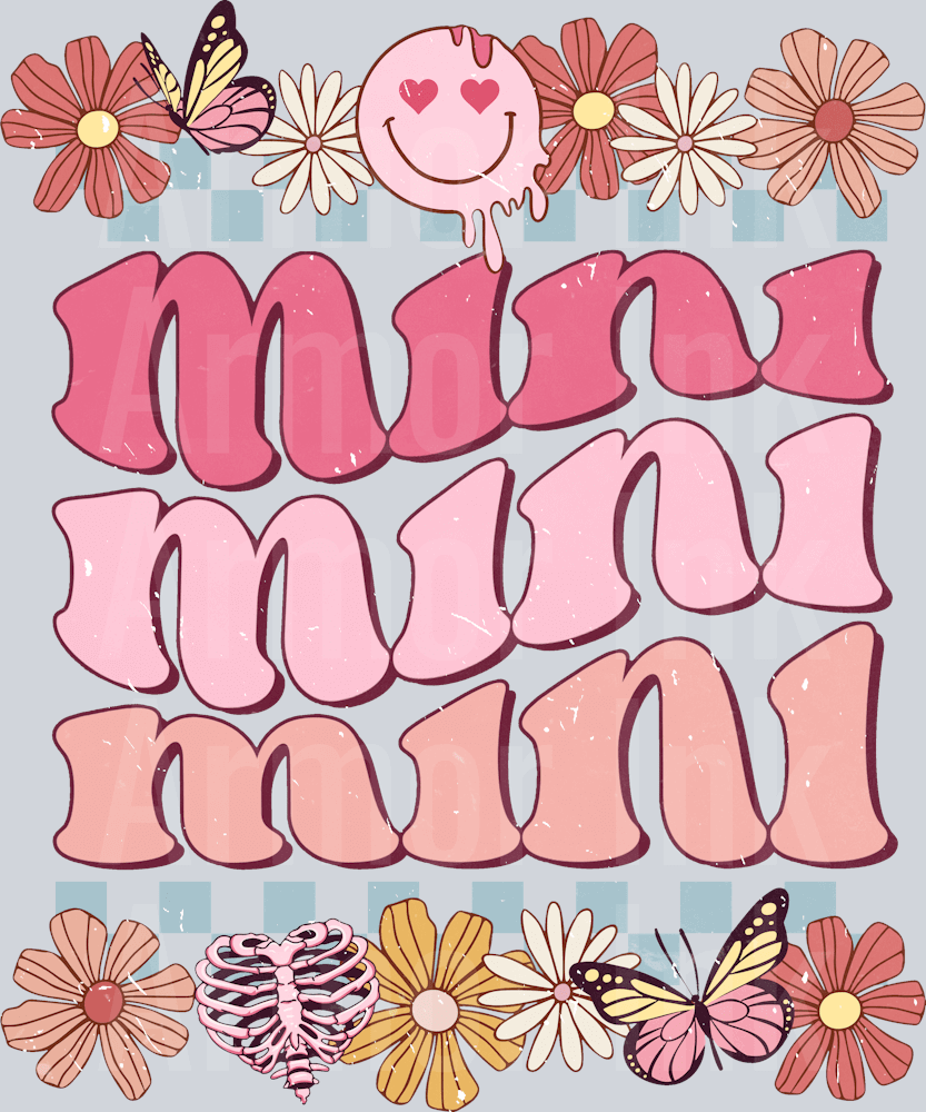 Mini Mini Mini Floral DTF transfer