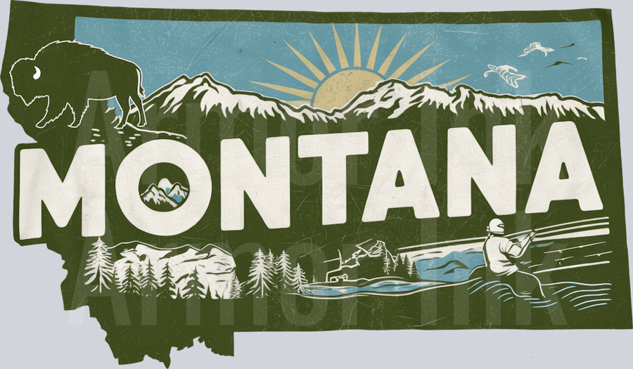 Montana DTF transfer