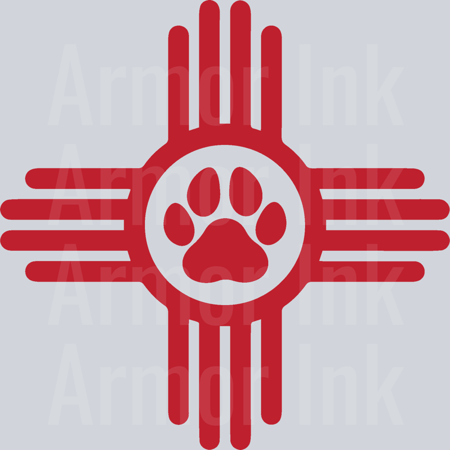New Mex Paw DTF transfer