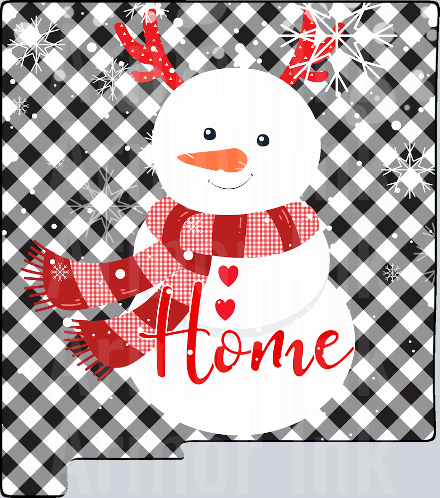New Mexico Home Christmas DTF transfer