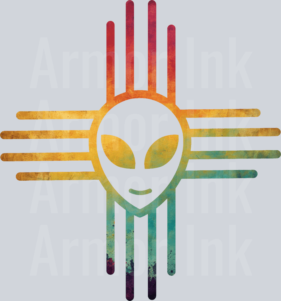 New Mexico Roswell DTF transfer