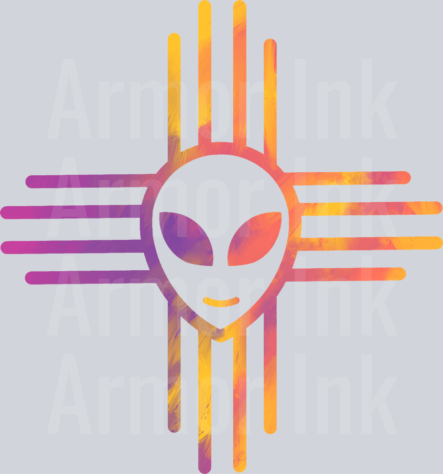 New Mexico Roswell DTF transfer