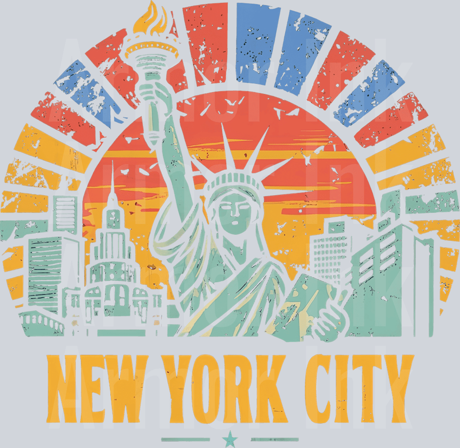 New York City DTF transfer