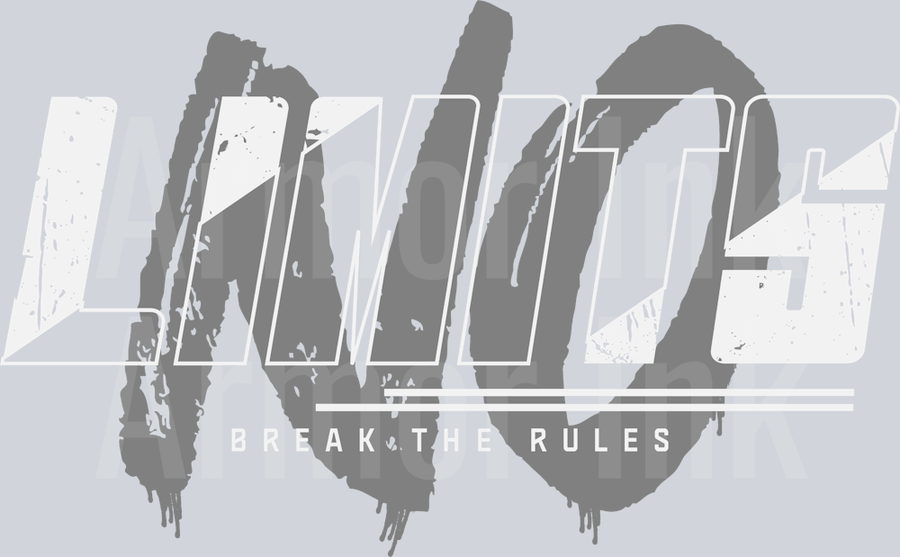 No Limits Break The Rules DTF transfer