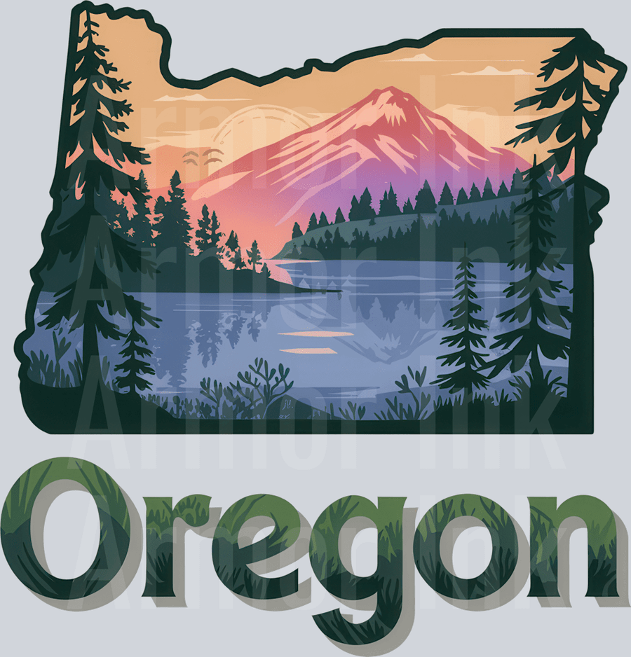 Oregon State DTF transfer