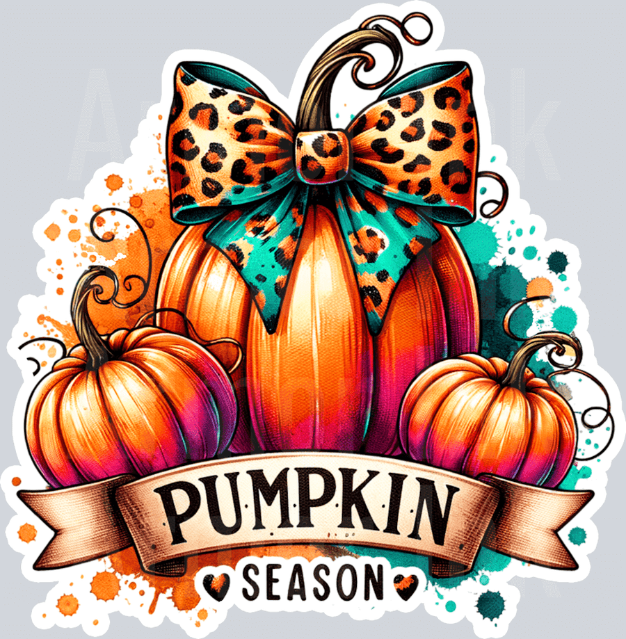 Pumpkin Season DTF transfer